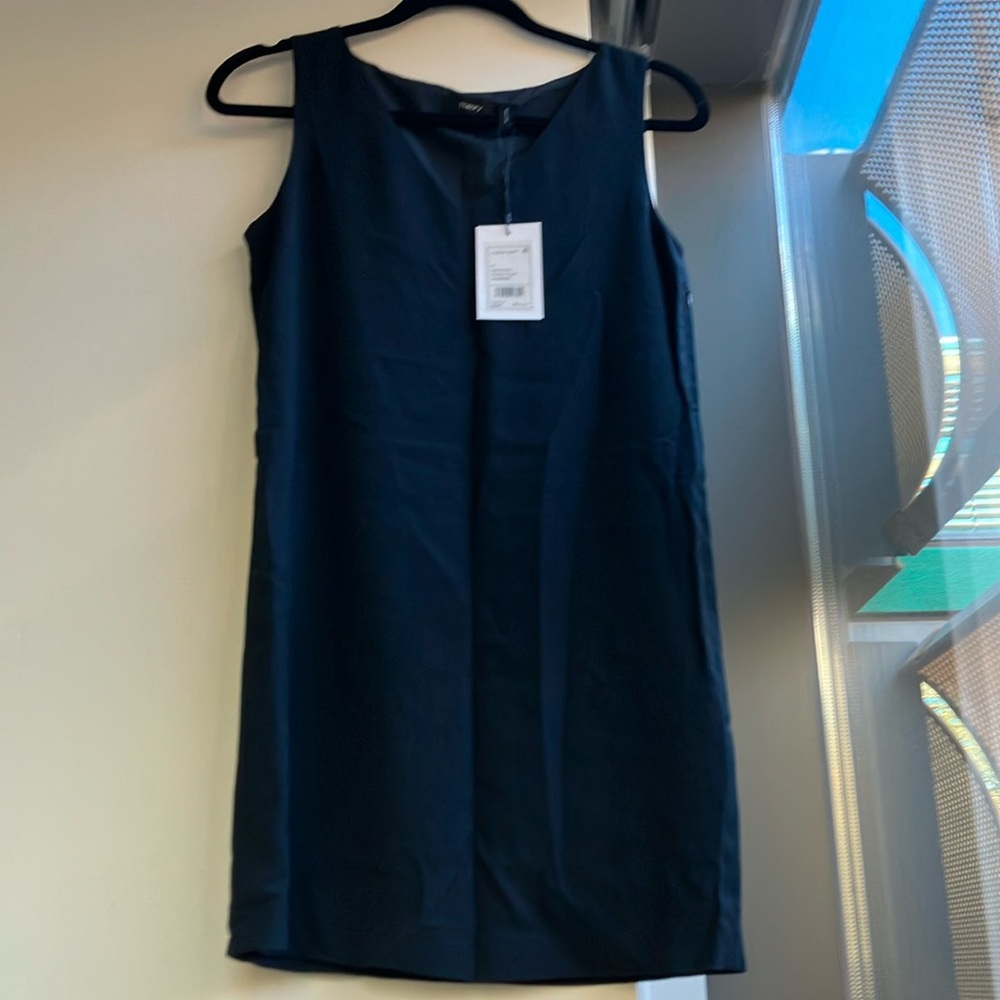 Theory Navy Sleeveless Dress- Size 0